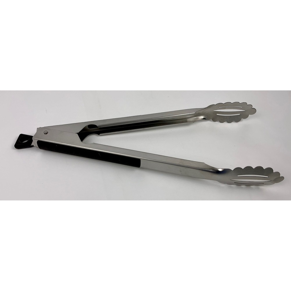 Vista Co. Grill Tongs 16in Heavy Duty‎ Stainless Steel Cooking Serving
